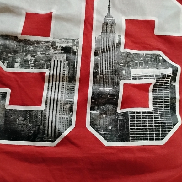 On Fire Men's Red N/Y Long Sleeve Shirt - Picture 5 of 6